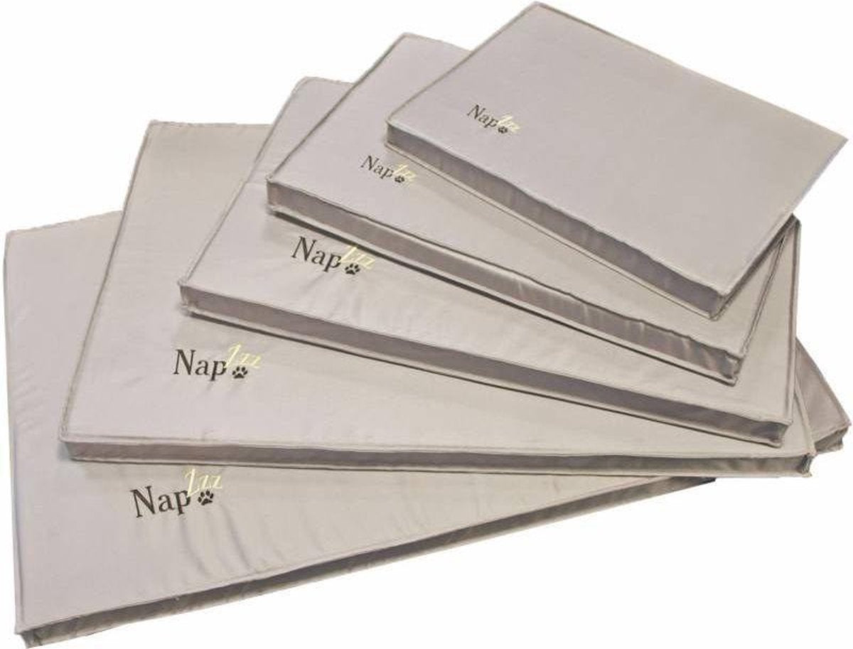 Nap'z hondenkussen waterproof grijs 120x74x5 cm