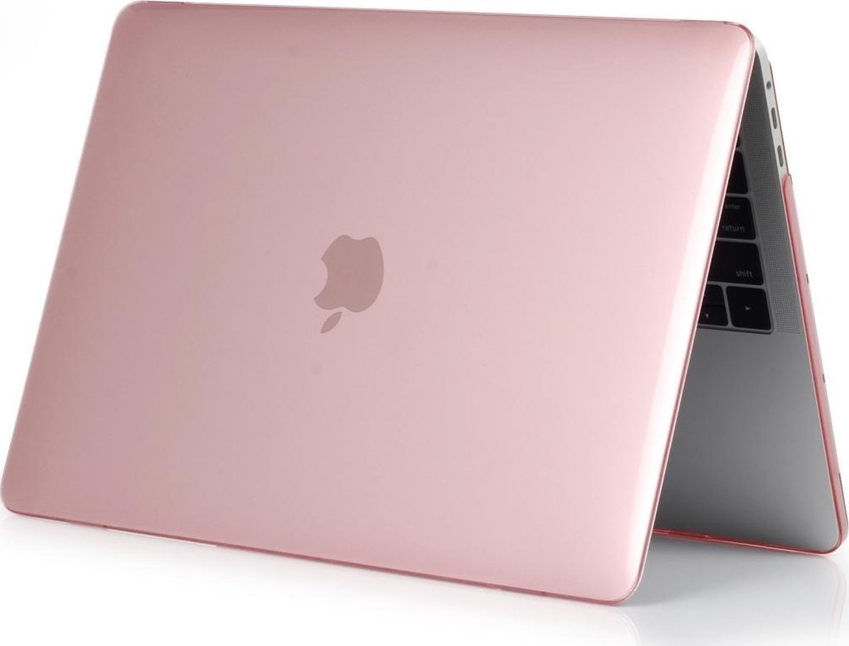 Mobigear Glossy Case voor de MacBook Pro 16 inch A2141 - Roze