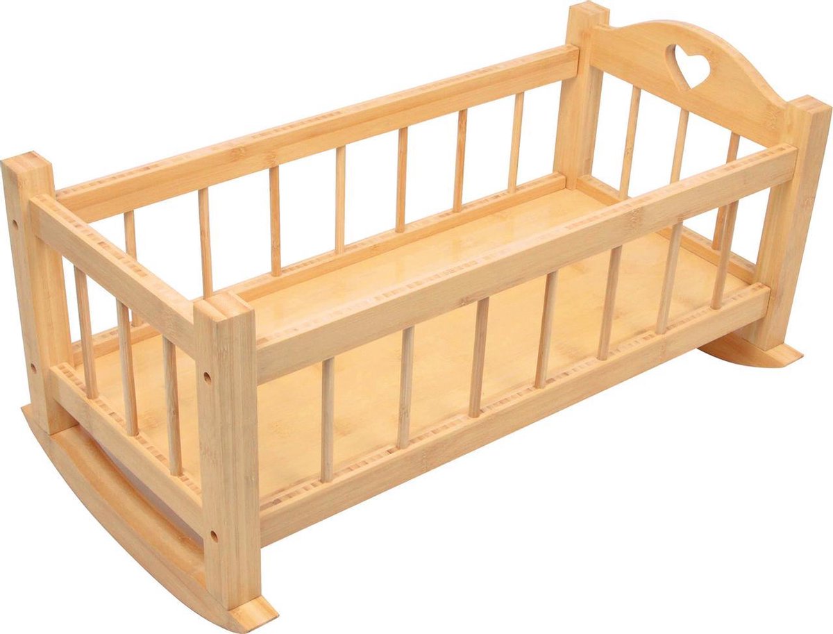 Base Toys Houten Poppenwieg Natuurlijk