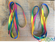 Solibad platte regenboog sportveters - 130cm