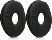 kwmobile 2x oorkussens voor Technics RP DJ1200 / DJ1210 koptelefoons - imitatieleer - voor over-ear-koptelefoon - zwart
