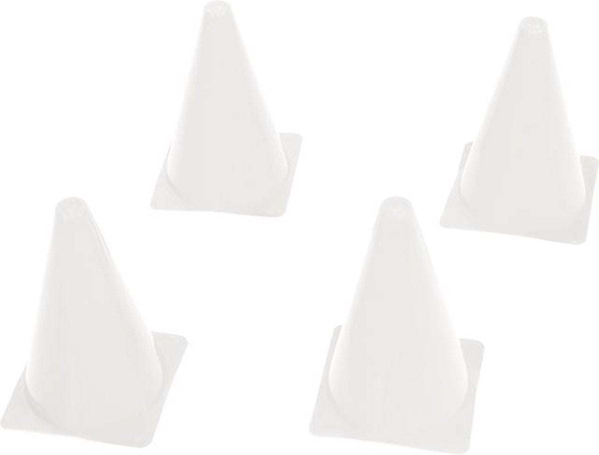 MEIJERS Cones wit per set van 4