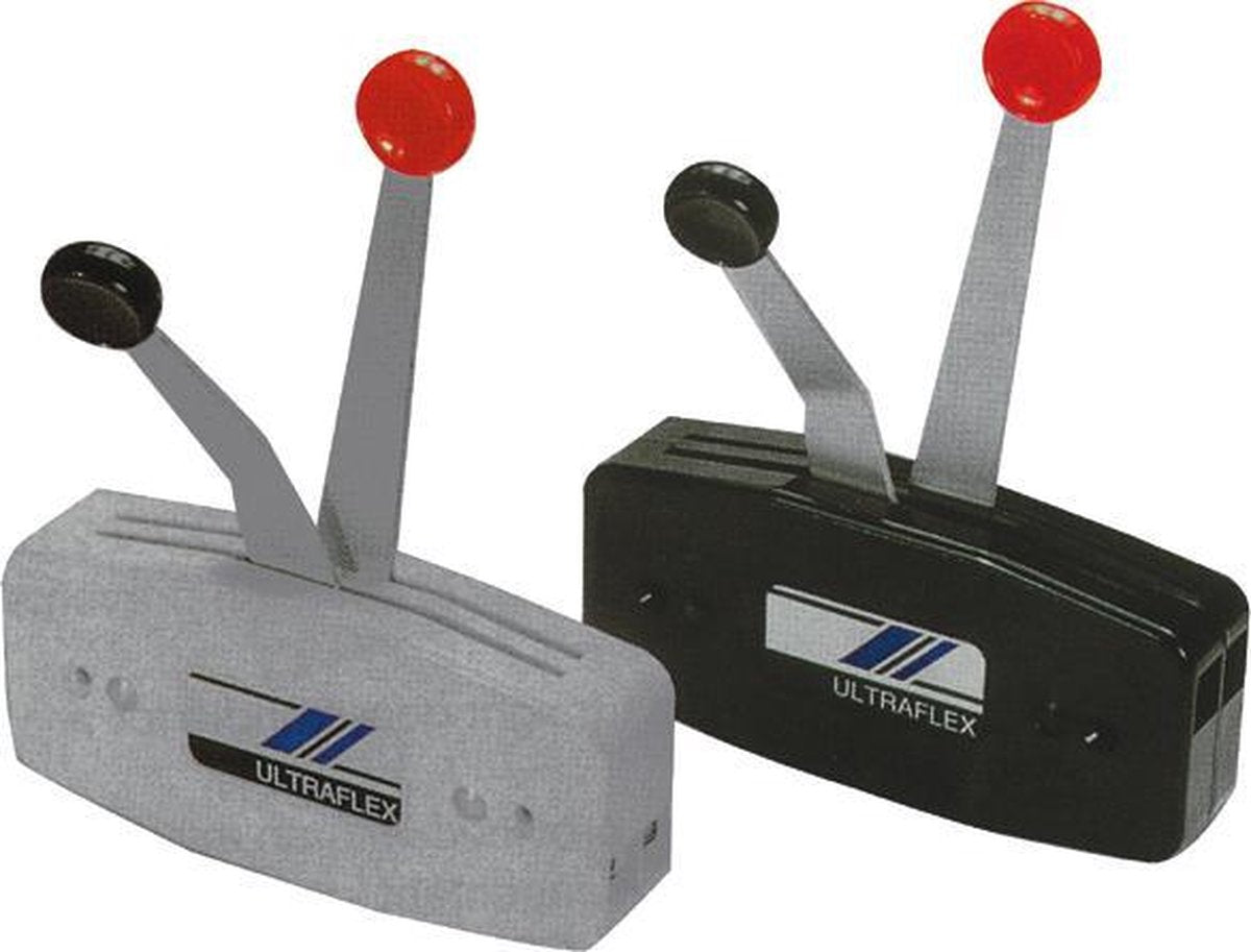 Ultraflex zwarte tweehendel Bedieningsunit