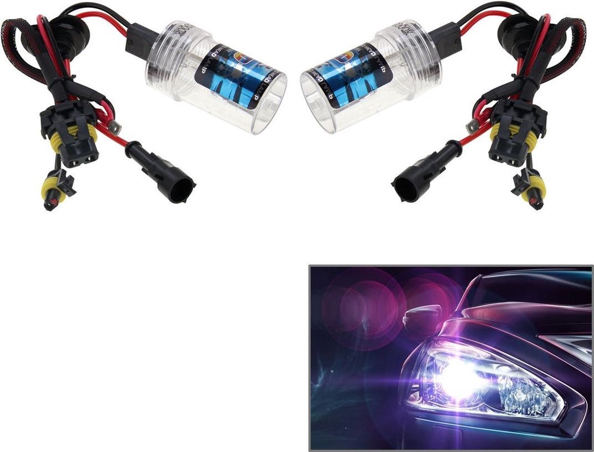 DC12V 35 W H7 HID Xenon Super Vision Licht Enkele Straal Waterdicht Hoge Intensiteit Ontladingslamp Kit
