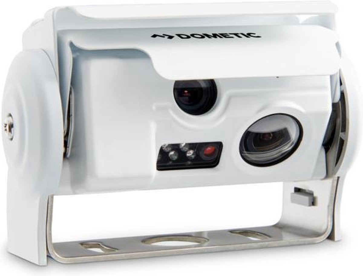 Dometic PerfectView CAM 44W NAV Witte Dubbele shutter achteruitrijcamera