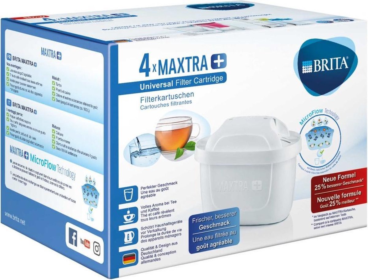 BRITA Maxtra Filterpatronen - 4 stuks