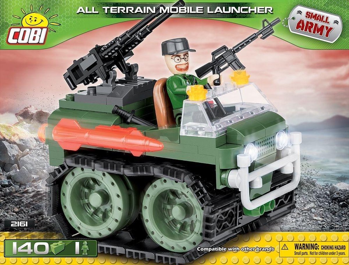 Cobi 140 Pcs Small Army /2161/ All Terrain Mobile Launcher