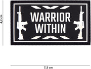 Embleem 3D PVC Warrior Within