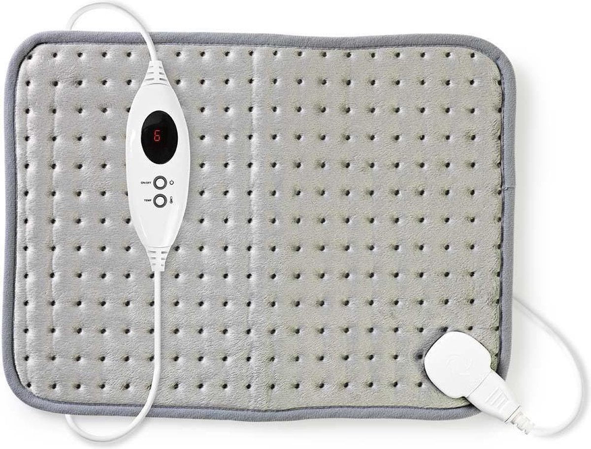 Verwarmd kussen 42 x 32 cm 6 standen Digitale Besturing en Beveiliging tegen Oververhitting