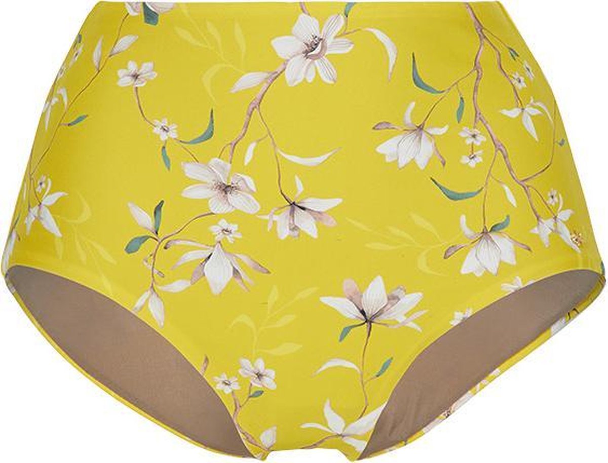 Sapph 33S Dorothy High Waist Brief Dames Multi Yellow-44
