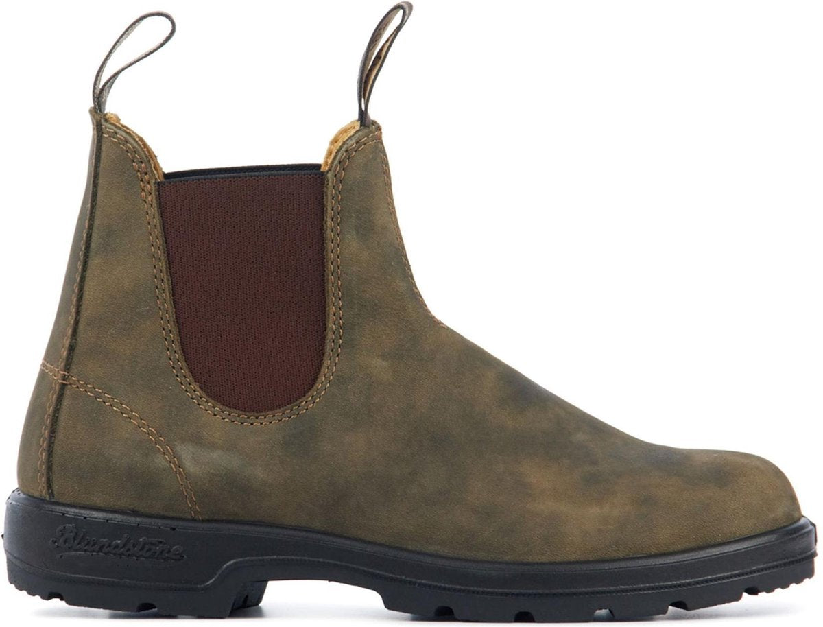 BLUNDSTONE Vrouwen Suède  Chelsea boots / Laarzen / Damesschoenen Classic rustic - Bruin - maat 39