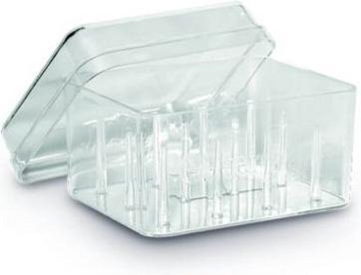 GÜTERMANN NAAIGARENBOX VOOR 12 SPOELEN 94X62X78MM