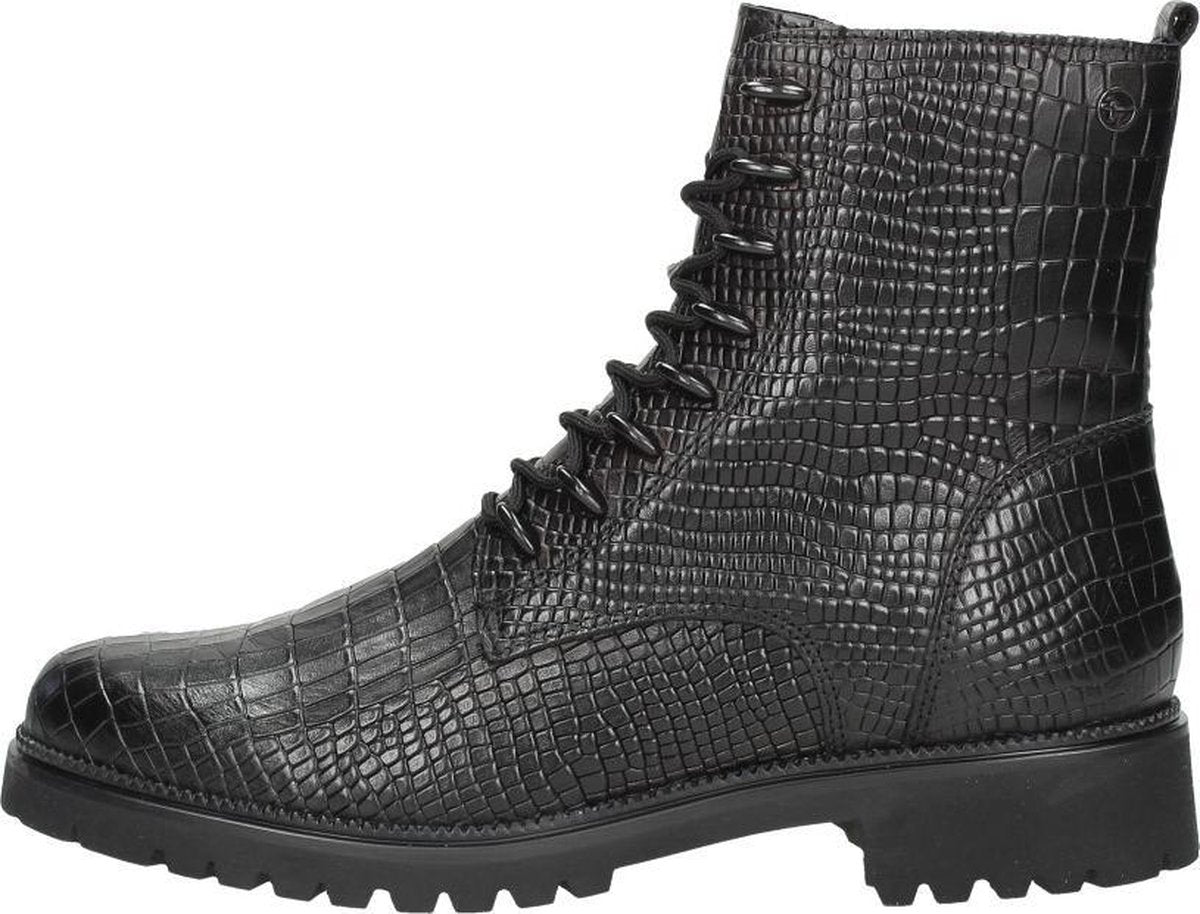 Tamaris Veterboots zwart - Maat 40