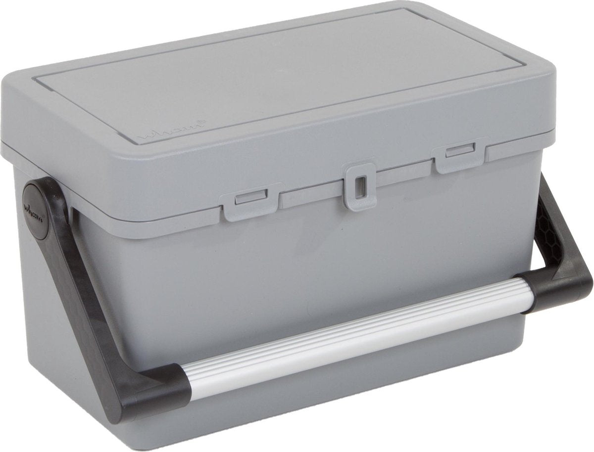 Wham Opbergbox Bam Upcycled Met Deksel 44 X 24 X 25 Cm Grijs