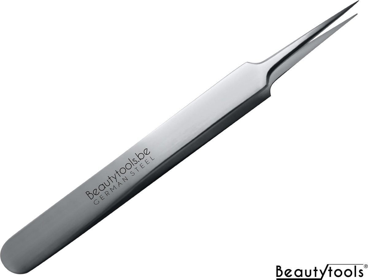 Beautytools Professional Punt Tweezer / Puntpincet Voor Splinters en Hobby - Precisiepincet 11 cm - Spitse punt (PT-0959)