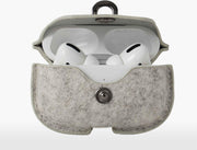 Oakywood AirPods Pro Hoesje - Merino Wol Vilt - Grijs
