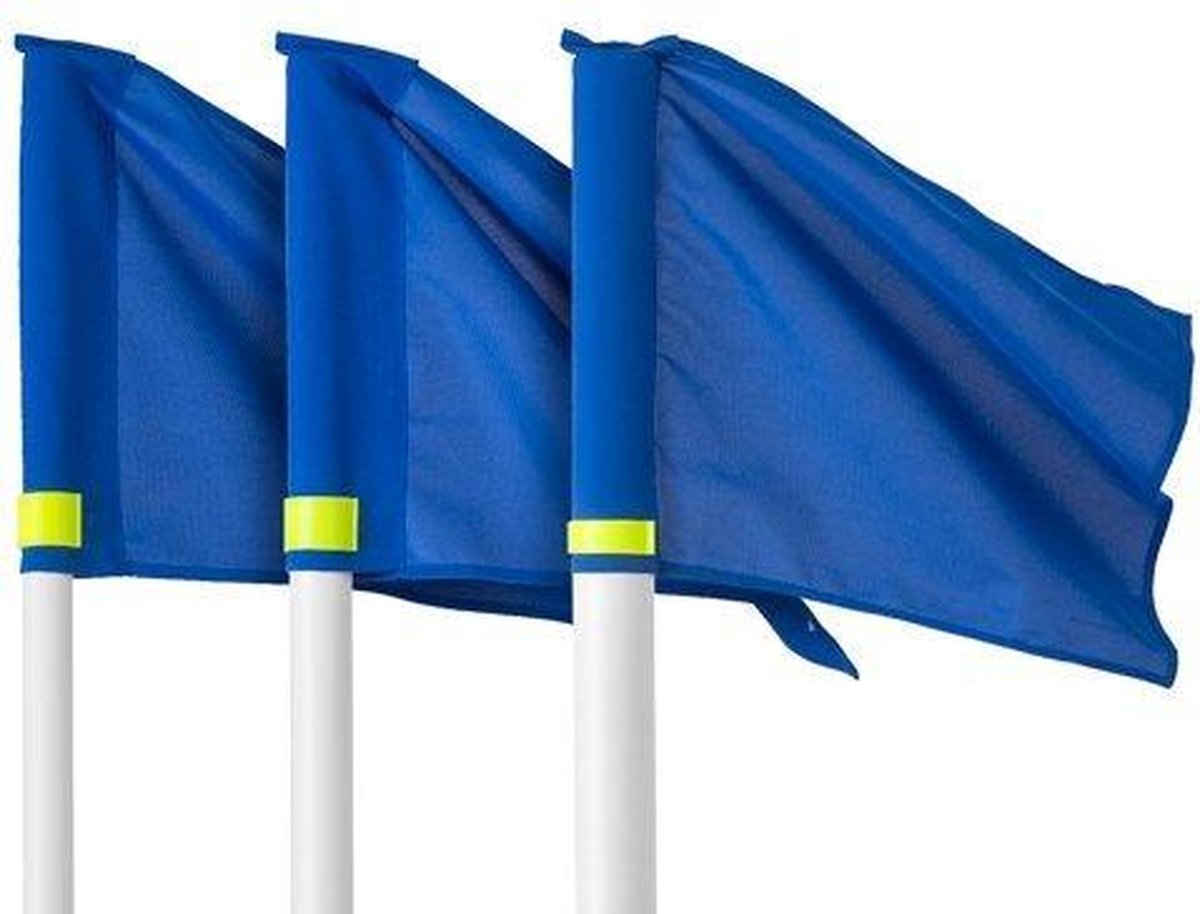 Klem of clip  voor hoekvlagstok - Voetbaltrainer - 4 stuks - Voetbal training