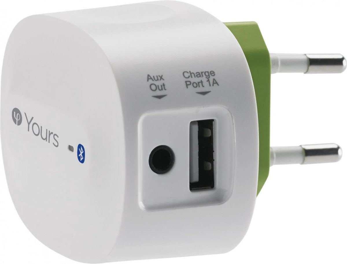 Audiophony BT-20R Bluetooth Receiver voor Audio -Bluetooth Ontvanger met Oplader Smartphone