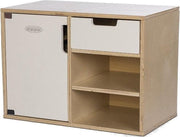 Mamamemo Houten Keukenkastje Met Koelkast 36 Cm