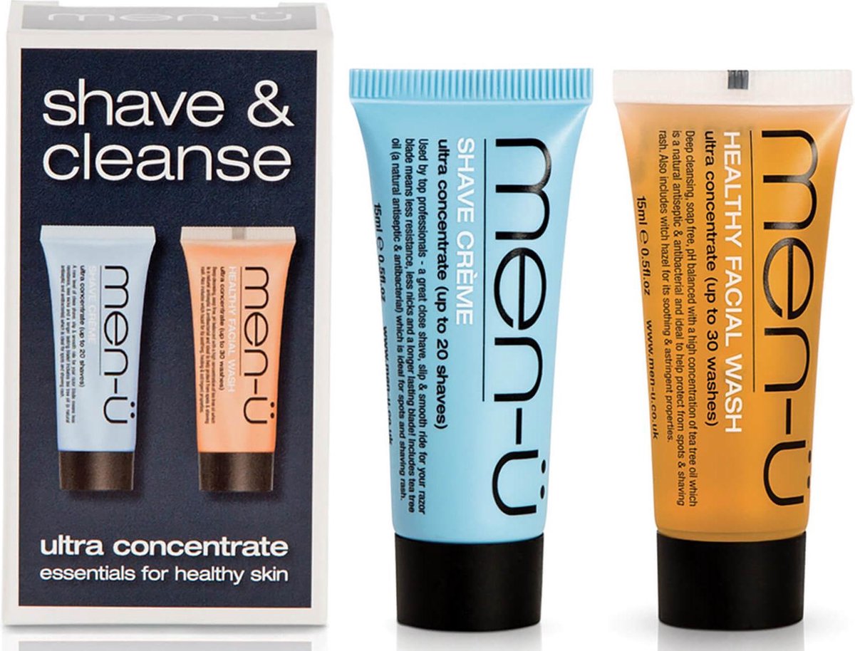 men-ü Shave & Cleanse mini