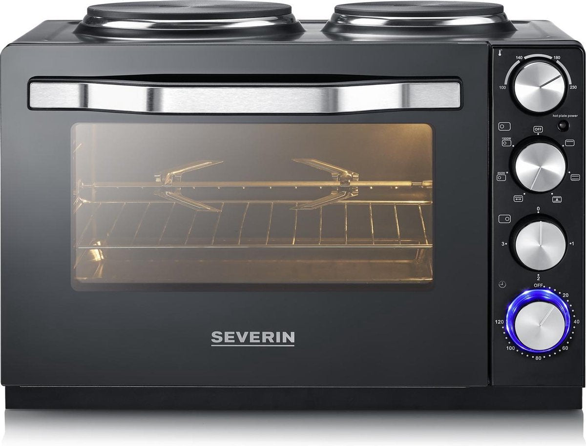 Severin TO 2065 Bak- en grilloven met kookplaten