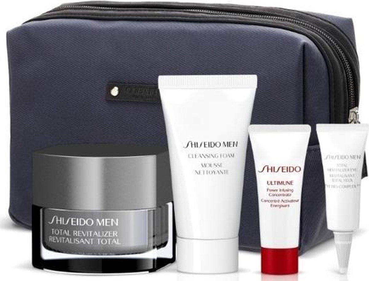 SHISEIDO MEN Total Revitalizer Set 50ML/30ML/5ML – Giftset