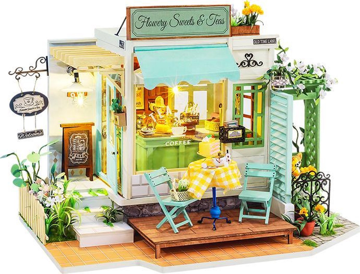 Rolife Flowery Sweets & Teas met verlichting DG146