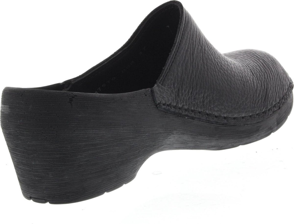 Dames Slippers Wolky 0607570-000 Clog Black Zwart - Maat 42