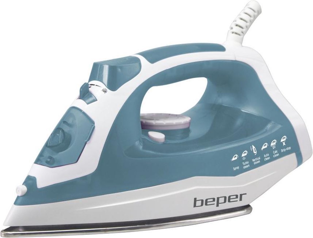 beper P204FER002- stoomstrijkijzer- 2400 Watt