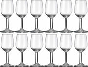 24x Likeur/borrelglazen transparant 70 ml Bouquet serie - 7 cl - Likeurglazen