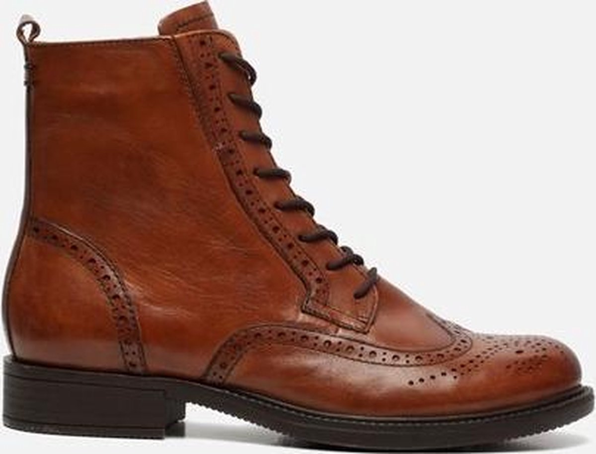 Tamaris Veterboots cognac - Maat 38