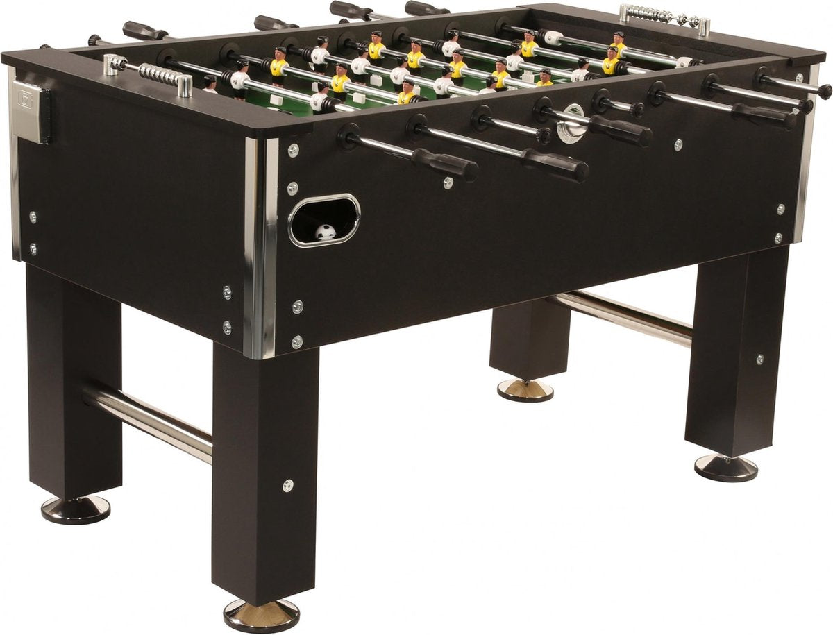 Bandito Voetbaltafel Profi Soccer Deluxe 140x75x88 Cm Zwart