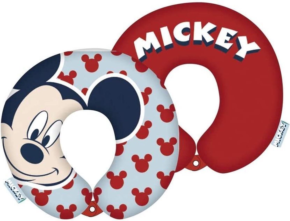 Arditex Nekkussen Minnie Mouse 28 X 6 Cm Foam Rood/wit