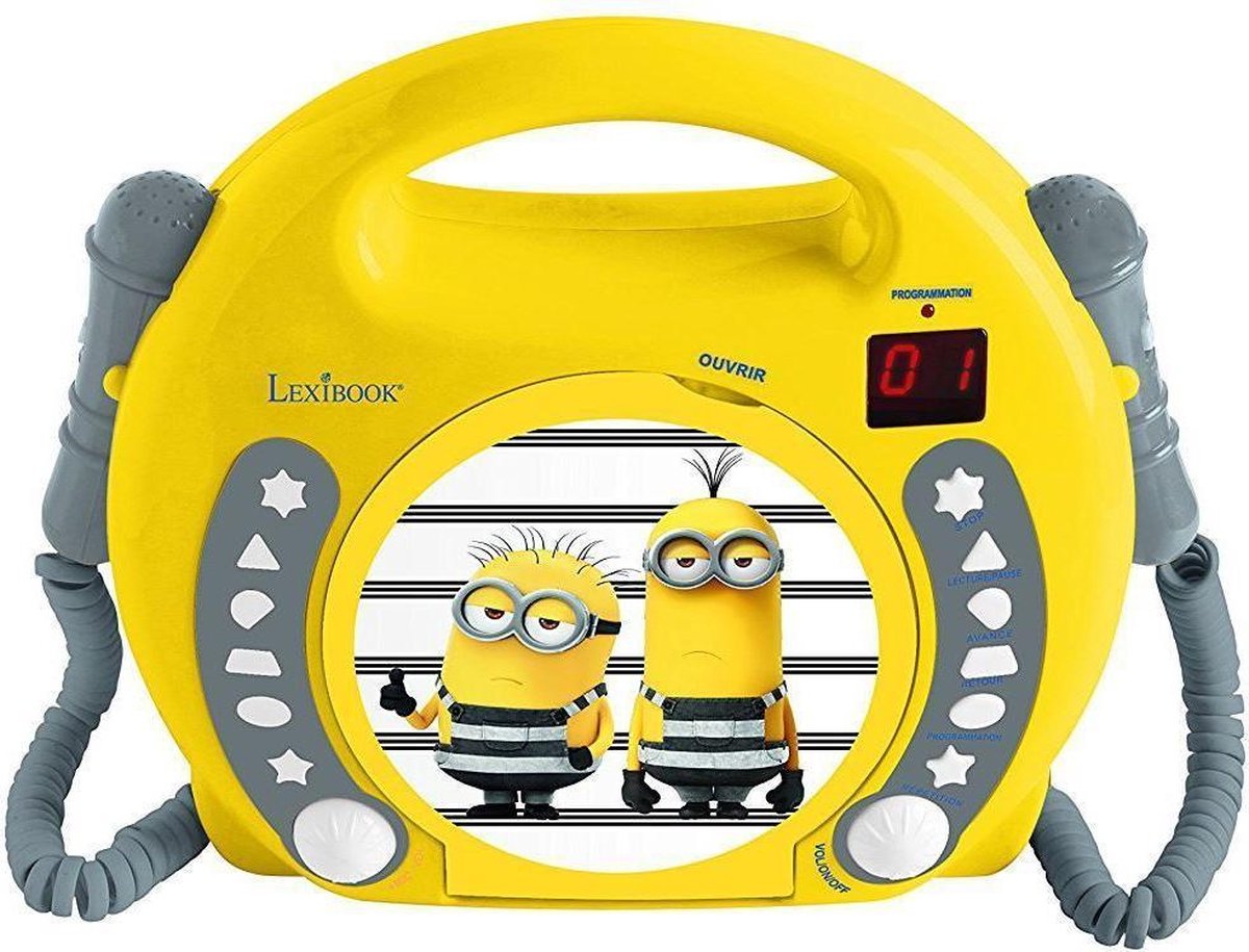 Lexibook Despicable me - CD player with microphones - Geel