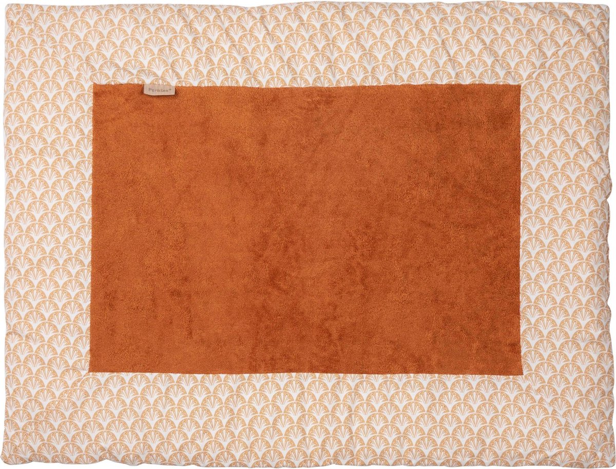 Pericles Boxkleed 75 X 95 Cm Katoen/bamboe Wit/bruin