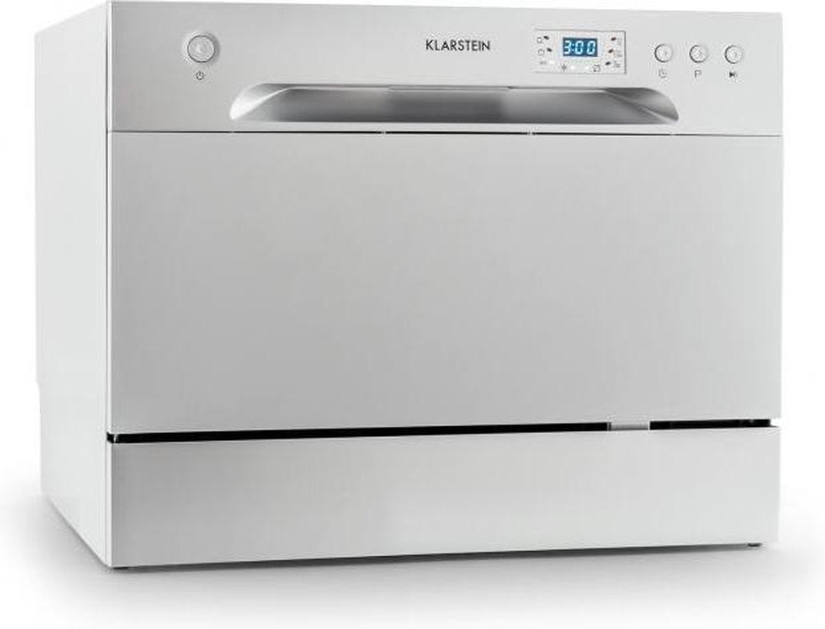 Klarstein Amazonia 6 - mini-vaatwasser - Zilver