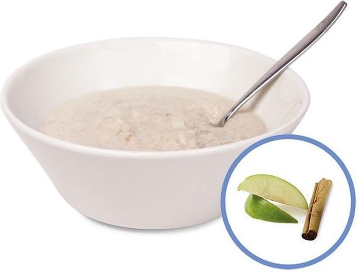Protiplan | Havermout Appel Kaneel | 7 x 39 gram | Perfect voor een koolhydraatarm ontbijt of lunch