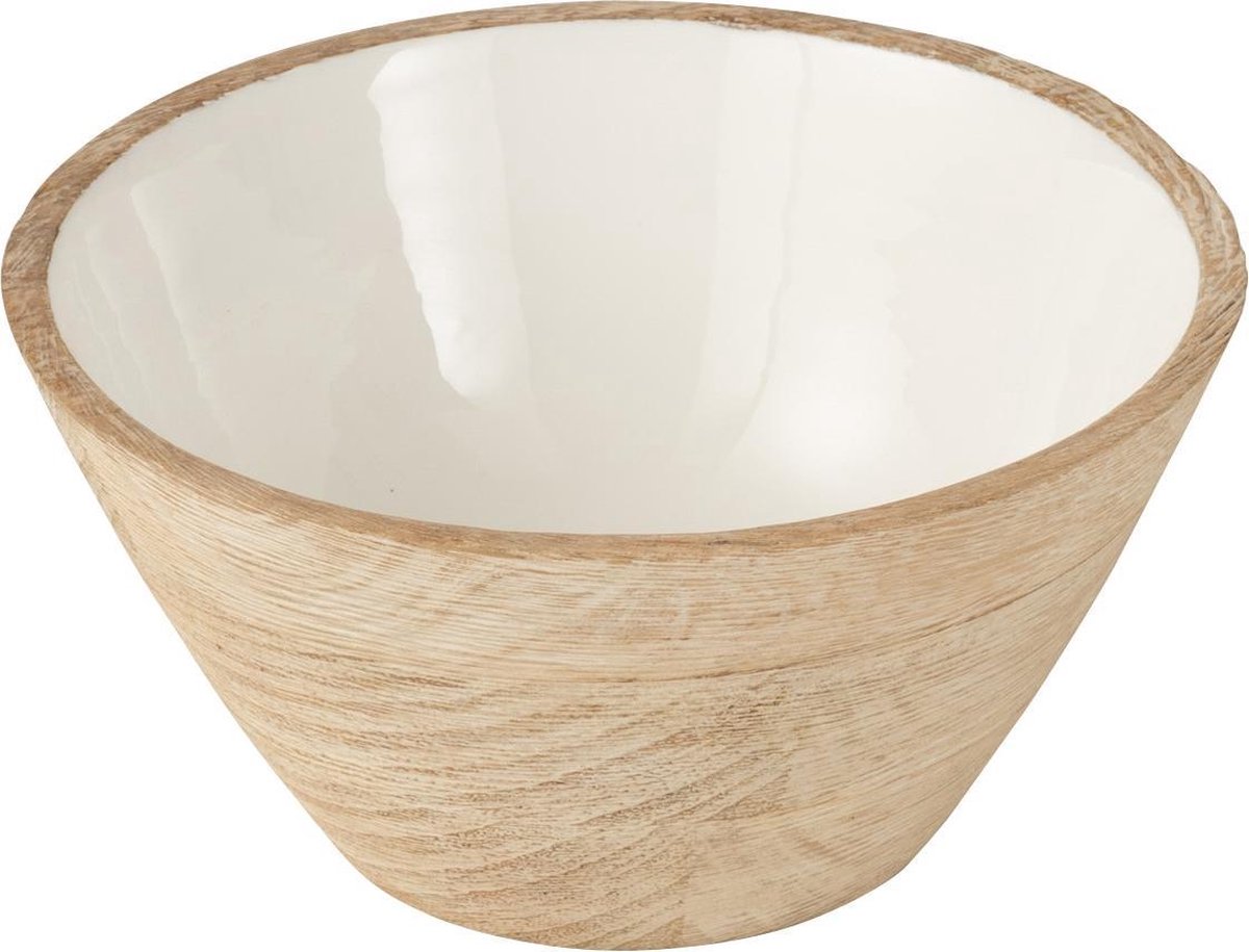 J-Line Kom Mango Hout Whitewash Medium