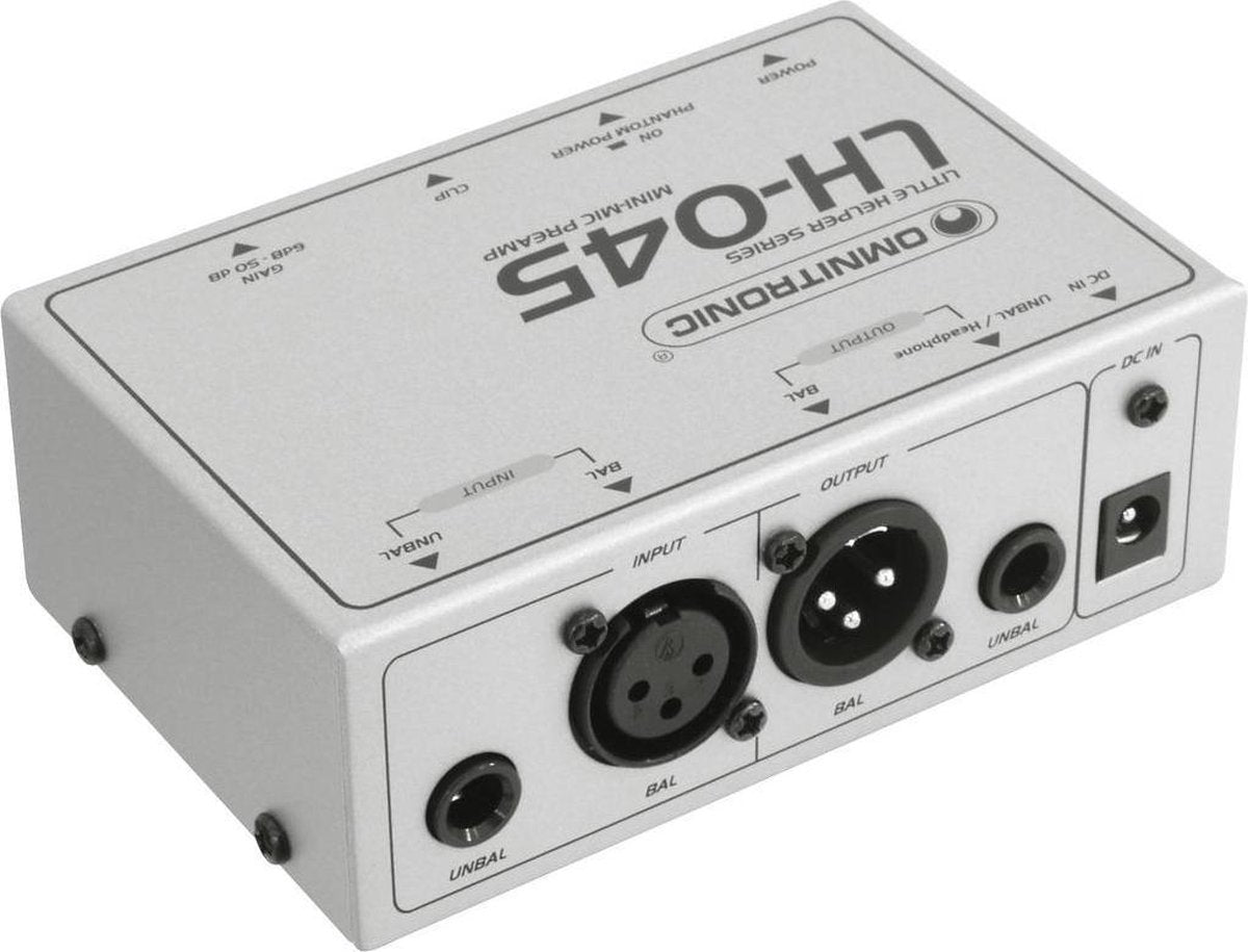 OMNITRONIC LH-045 Microphone Preamplifier