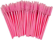 Wegwerp Mascara en Wimper Borsteltjes - 50 Stuks - Roze