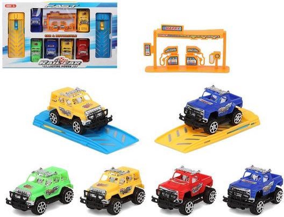 Set auto's Rail Car 111247 (9 pcs) 111247