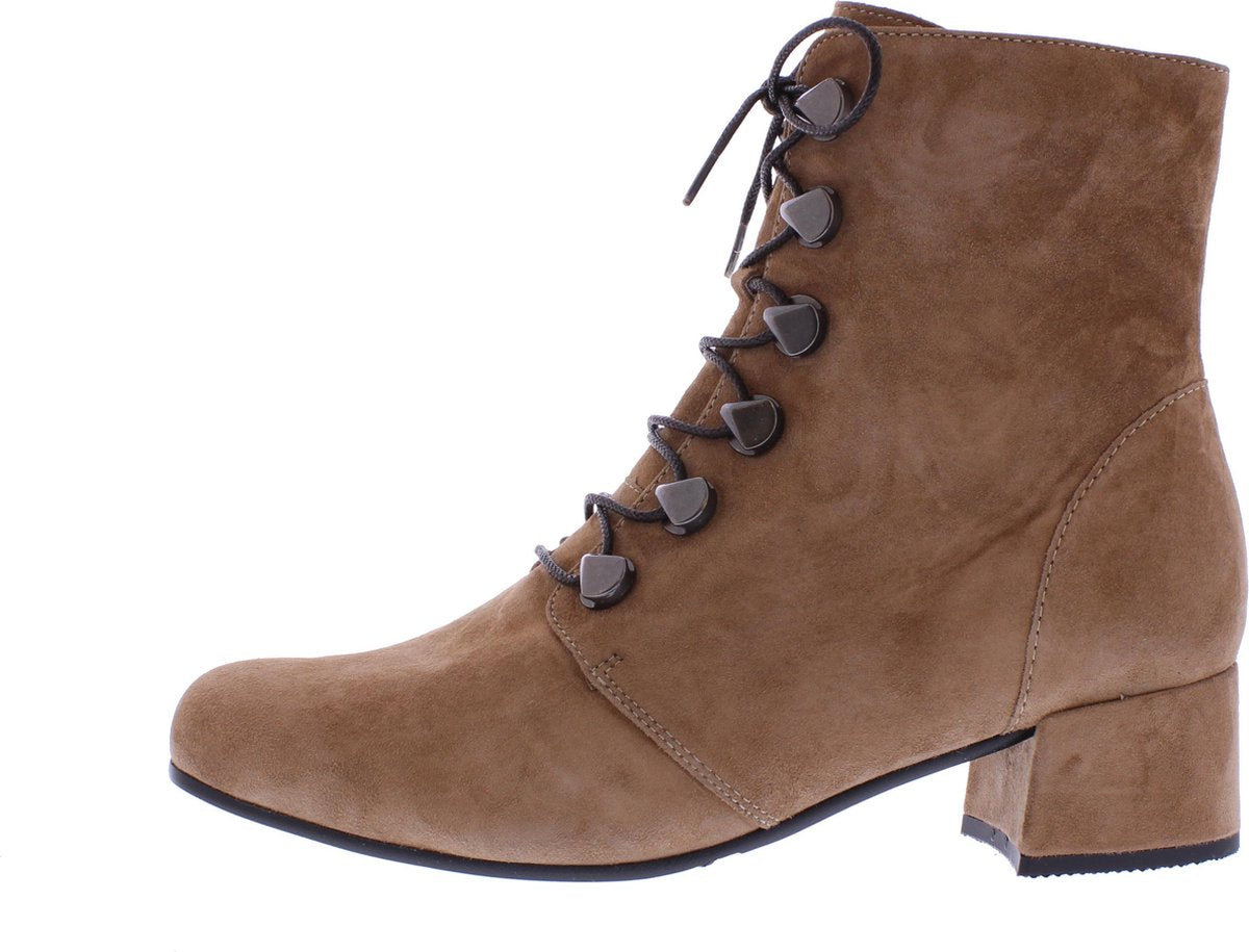 Verhulst Lisa laarsje wijdte H 9431 - 69 - 78_3089 Beige suede maat 5