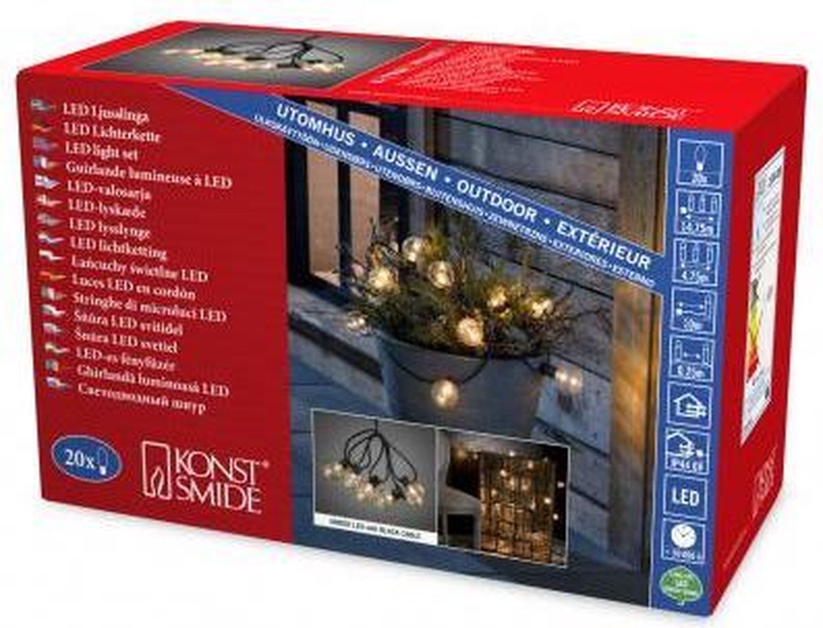 Konstsmide Lichtsnoer Led 14