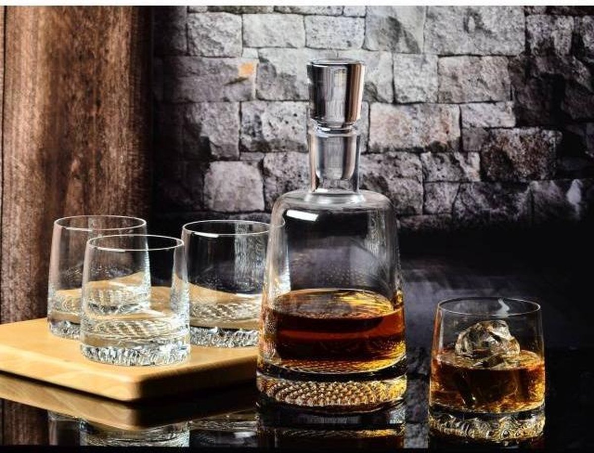 Fjord whisky set 7 delig. Handmade