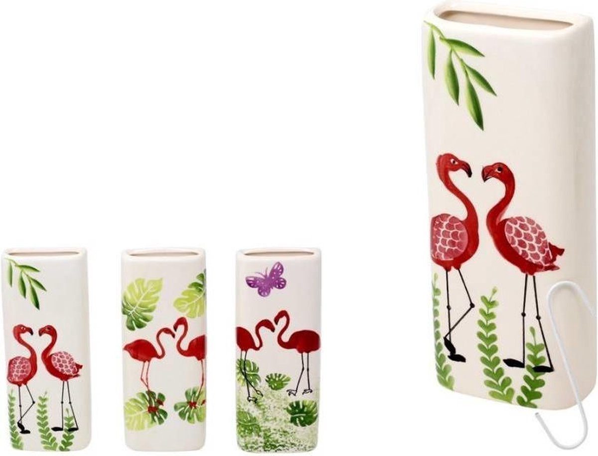 Flamingo radiator bak luchtbevochtiger / waterverdamper rechthoekig 18 cm - Waterverdampers verwarming - Kinderkamer