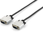 Equip - VGA (D-Sub) naar VGA (D-Sub) - 30 m - Zwart;Zilver
