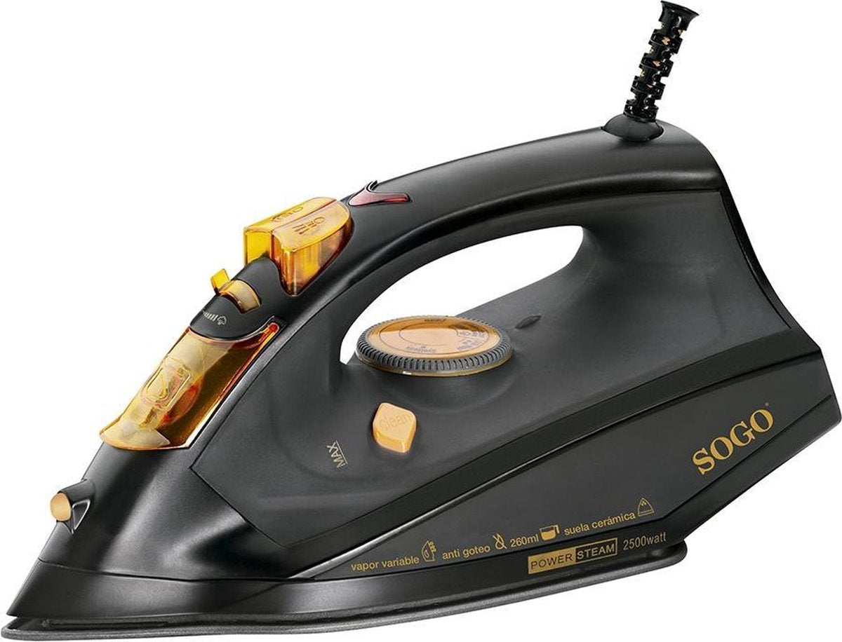 SOGO STOOMSTRIJKIJZER 2500 WATT