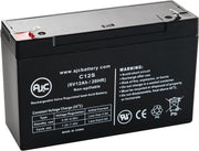 Deltec PRB 500 (6V12Ah) 6V 12Ah UPS Noodstroomvoeding Accu - Dit is een AJC® Vervangings Accu