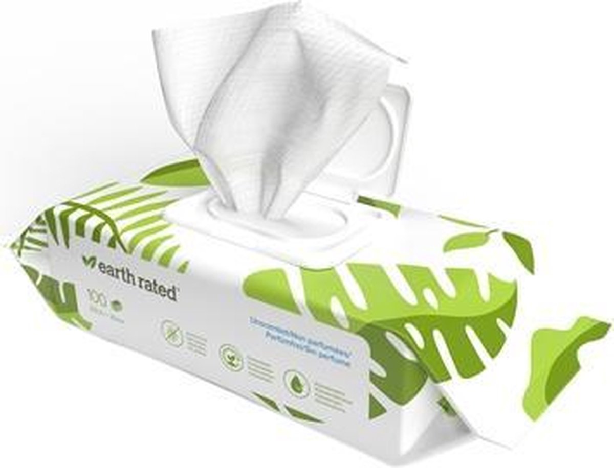 Earth rated dog wipes geurloos composteerbaar - 20