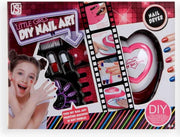 Nail art met nageldroger en accessoires DIY